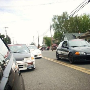 mobing on the parade rip to my old eg
