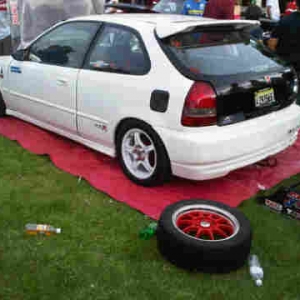in a carshow