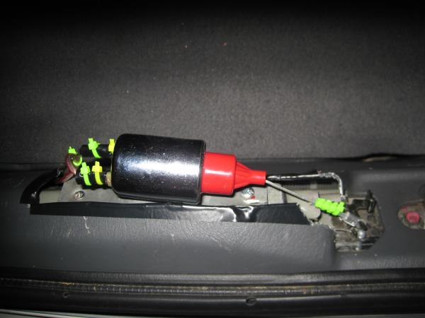 Home-made Trunk Solenoid