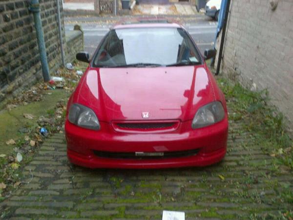 Smoothened front bumper,no numberplate holes :D