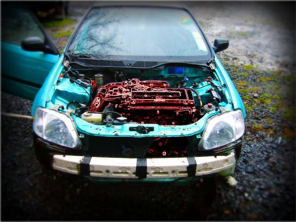 when i swapped the engine :)